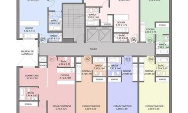 Departamento MONOAMBIENTE A ESTRENAR EN VENTA - CHACARITA