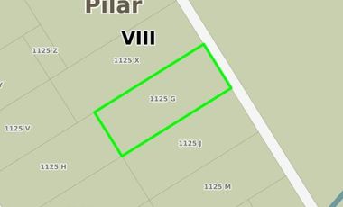 Terreno en venta - 6.250Mts2 - Pilar