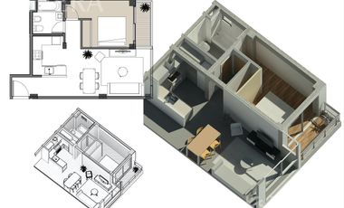 Venta de Departamento 2 ambientes en Wilde