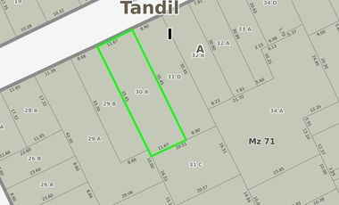 Terreno en venta - 414mts2 - Tandil