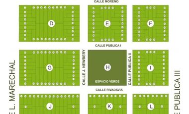 Venta lote en Barrio Francisco Primero en Arroyo Seco