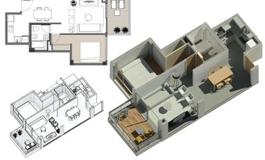 Venta de Departamento 2 ambientes en Wilde