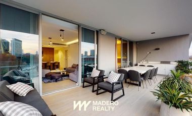 Alquiler / venta de departamento 4 ambientes en Puerto Madero