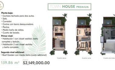 YAAX BEH TOWNHOUSES EN VENTA EN CONKAL