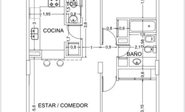 Departamento en  venta, 2 dormitorios, amplios balcones