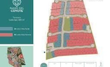 ALTOZANO  TERRENO EN VENTA EN PASEO DEL COYOTE
