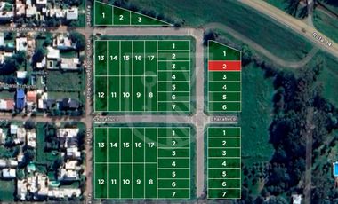 Terreno residencial en barrio abierto planificado Ibarlucea Centro