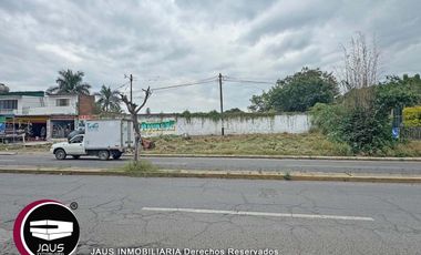 Terreno Comercial en Venta y Renta a Pie de Carretera en Cuautla, Morelos
