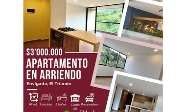 En arriendo, apartamento Envigado, El Trianon