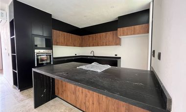 Casa nueva con 3 habitaciones equipada