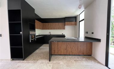 Casa nueva con 3 habitaciones equipada