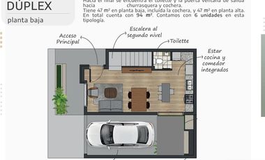 Duplex en Venta en San Martin Mendoza