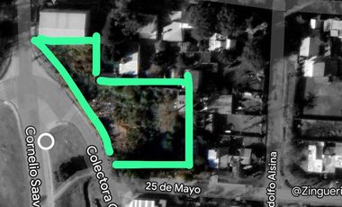 Excelente Fraccion de 71 metros de frente en alquiler