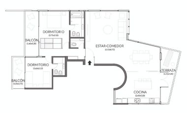 Departamento en Centro