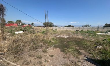 Venta de Terreno: Plano, Bardeado y Escriturado en Par Vial, Jiutepec Morelos