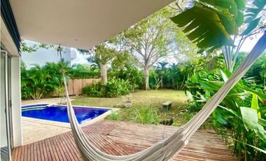 EN VENTA HERMOSA CASA EN CARTAGENA EN CONDOMINIO CON PLAYA PRIVADA