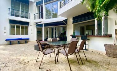 EN VENTA HERMOSA CASA EN CARTAGENA EN CONDOMINIO CON PLAYA PRIVADA