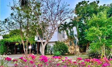 EN VENTA HERMOSA CASA EN CARTAGENA EN CONDOMINIO CON PLAYA PRIVADA