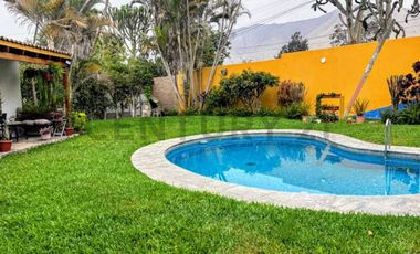 Venta de Casa de Campo en Cieneguilla