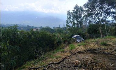 Lote con linda vista en Tena