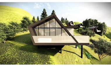 Cabaña doble con vista y acceso al embalse el Peñol vereda el Marial