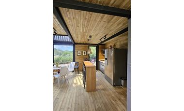 Cabaña doble con vista y acceso al embalse el Peñol vereda el Marial