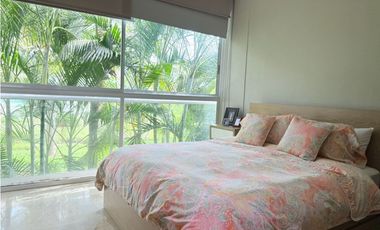 VENTA TRES ALCOBAS SEGUNDO PISO TORRE BAHIA KARIBANA GOLF BEACH