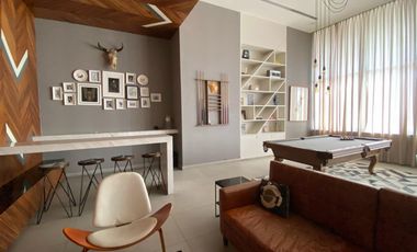 Departamento amueblado en renta en Santa María,  a 2 min de San Pedro
