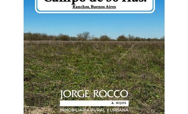 Campo en venta en Ranchos. 56 has mixto