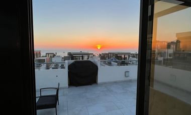 Casa en Rosarito con vista al mar.