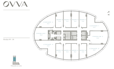 Oficinas venta OVVA Business.Cerca de la Garita, Zona Centro, Hipódromo,Libertad