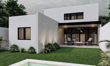 CASA VENTA MERIDA DZITYA CON PISCINA Y GARAGE TECHADO