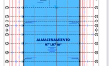 Bodega industrial en venta 700m2  cerca del Parque Industrial Querétaro GPS