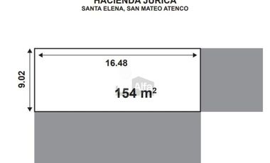 Terreno en Renta en Santa Elena, San Mateo Atenco, muy cerca de Av. Tollocan.
