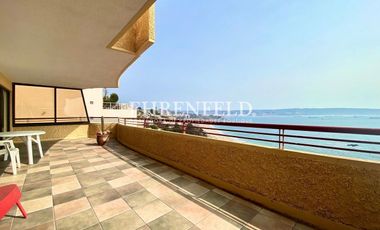Sector El Encanto, Reñaca. Departamento amoblado con vista al mar.