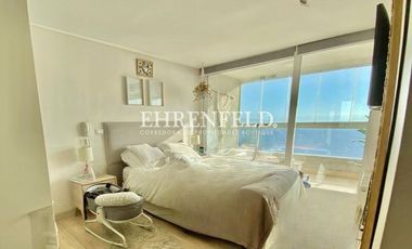 Costa de Montemar, departamento con vista despejada al mar.