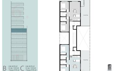 Departamento 3 ambientes 8° B, Tucuman 2153- S.Martin(Ctro)