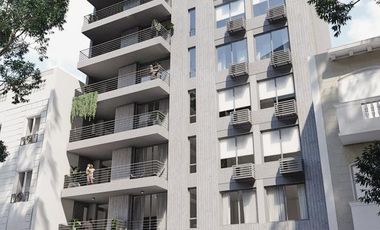 VENTA DEPARTAMENTO DE TRES DORMITORIOS CON DOBLE BALCON  EN PARQUE ESPAÑA EN CONSTRUCCION