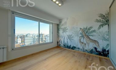 VENTA DEPARTAMENTO DE TRES DORMITORIOS CON DOBLE BALCON  EN PARQUE ESPAÑA EN CONSTRUCCION
