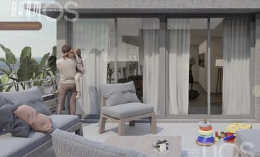 VENTA DEPARTAMENTO DE TRES DORMITORIOS CON DOBLE BALCON  EN PARQUE ESPAÑA EN CONSTRUCCION