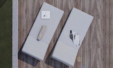 VENTA DEPARTAMENTO DE TRES DORMITORIOS CON DOBLE BALCON  EN PARQUE ESPAÑA EN CONSTRUCCION