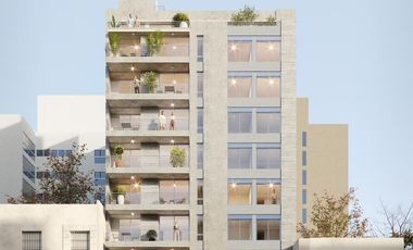 VENTA DEPARTAMENTO DE TRES DORMITORIOS CON DOBLE BALCON  EN PARQUE ESPAÑA EN CONSTRUCCION