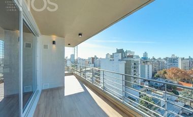 VENTA DEPARTAMENTO DE TRES DORMITORIOS CON DOBLE BALCON  EN PARQUE ESPAÑA EN CONSTRUCCION