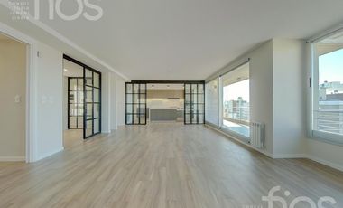 VENTA DEPARTAMENTO DE TRES DORMITORIOS CON DOBLE BALCON  EN PARQUE ESPAÑA EN CONSTRUCCION