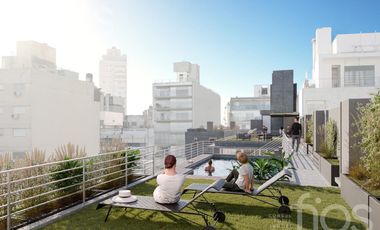 VENTA DEPARTAMENTO DE TRES DORMITORIOS CON DOBLE BALCON  EN PARQUE ESPAÑA EN CONSTRUCCION