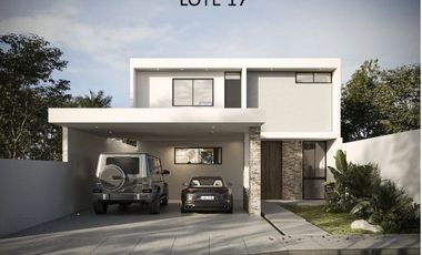 En venta casa en privada residencial en Cholul