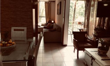APARTAMENTO EN ARRIENDO SECTOR DE SANTA MARIA VACIO - AMOBLADO