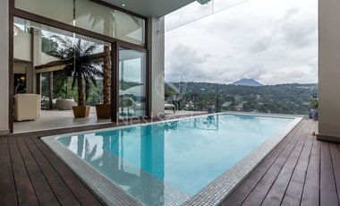 Casa  en renta con espectacular vista al lago