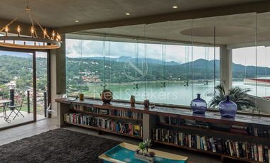 Casa  en renta con espectacular vista al lago