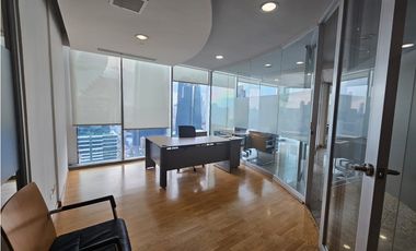 CALLE 50 / TORRE GLOBAL BANK / 381M2 / VACIA O AMOBLADA / 381M2